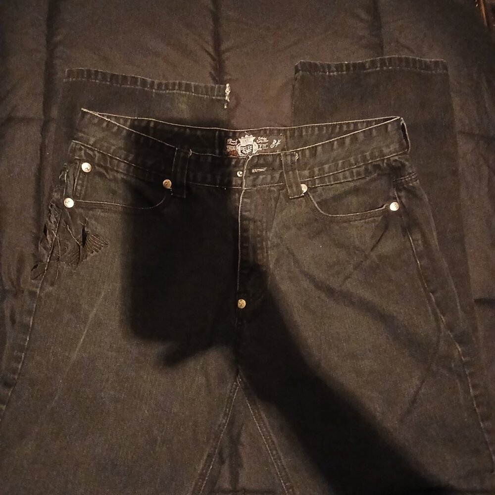 Men's Jeans Lot 34" - 36" 5 Pairs 👖 - Picture 12 of 13
